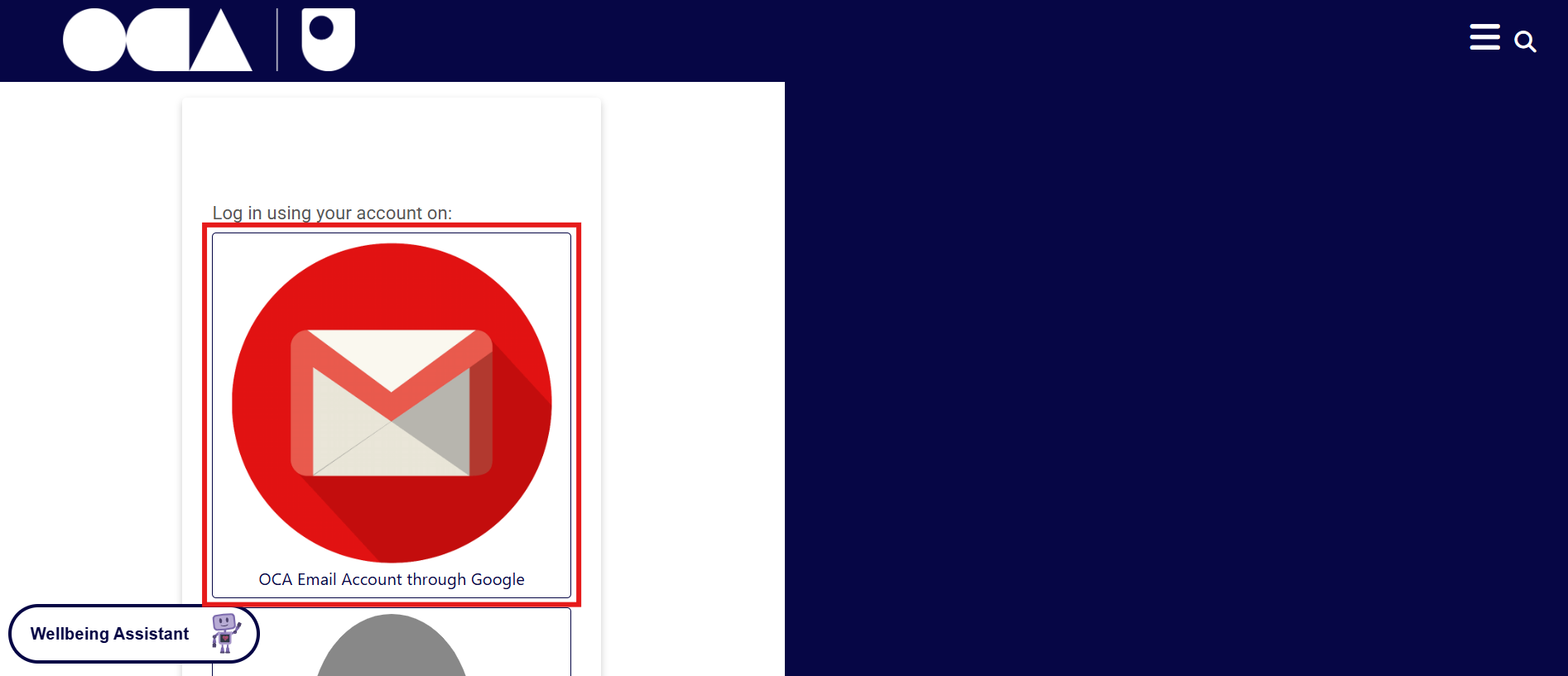 OCA Learn - OCA Email Account through Google.png